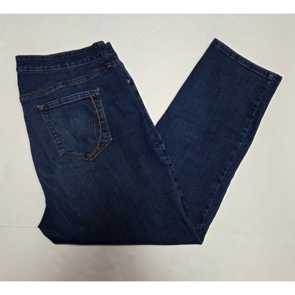 Bandolino Mandie Straight Leg Plus Size Jeans